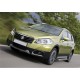 Пороги алюминиевые Rival Premium для Suzuki Vitara 2015-2021