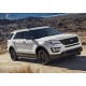 Пороги алюминиевые Rival Premium для Ford Explorer 2011-2017