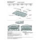 Комплект защит Rival:радиатор, КПП. РК на серый для Rolls-Royce Cullinan 2018-2023