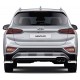 Защита задняя уголки 57 мм Rival для Hyundai Santa Fe 2018-2021