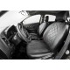 Чехлы Rival экокожа черные Ромб на спинку 40/60 для Lada XRay 2016-2022