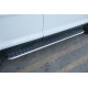 Пороги с площадкой алюминиевый лист 42 мм для Ford Ecosport 2014-2023 артикул FEL-002059