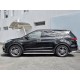 Пороги труба 63 мм вариант 3 для Hyundai Santa Fe Grand 2016-2018 артикул HSFT-0027383