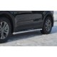 Пороги труба 63 мм вариант 1 для Hyundai Santa Fe 2010-2012 артикул HST-0007691