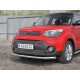 Защита переднего бампера секции 63 мм для Kia Soul 2016-2024 артикул KSOZ-002749