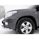 Защита передняя двойная с клыками 76-76х2 мм для Toyota Land Cruiser 200 2007-2011 артикул LCZ-000211