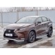 Защита переднего бампера волна 63 мм для Lexus NX-200 2014-2017 артикул LNXZ-002576