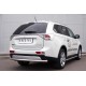 Защита заднего бампера 63 мм для Mitsubishi Outlander 2014-2015 артикул MORZ-001906