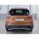 Защита заднего бампера волна 42 мм для Nissan Murano 2016-2022 артикул NMUZ-002410