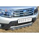 Защита переднего бампера с зубами 42 мм для Renault Duster 2011-2015 артикул RD4Z-001541