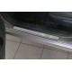Накладки на пороги Russtal зеркальные для Toyota Corolla 2013-2018 артикул TOYCR13-01