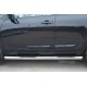 Пороги труба 76 мм с накладками вариант 2 для Toyota RAV4 2010-2013 артикул TRT-1001512