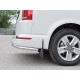 Защита задняя уголки 42 мм для Volkswagen Caravelle/Multivan/Transporter 2015-2023 артикул VCTZ-002322