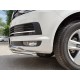 Защита передняя двойная 42-42 мм для Volkswagen Caravelle/Multivan/Transporter 2015-2023 артикул VTCZ-002330