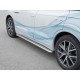 Пороги с площадкой нержавеющий лист 42 мм для Volkswagen Touareg 2018-2023 артикул VWTL-0030653