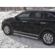 Пороги труба 63 мм вариант 2 для Kia Sorento Prime 2018-2020 артикул KSPT-0031392