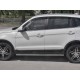 Пороги труба овальная с проступью 75х42 мм для Lifan X70 2018-2020 артикул LF7O-003285