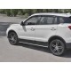 Пороги труба овальная с проступью 75х42 мм для Lifan X70 2018-2020 артикул LF7O-003285