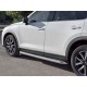 Пороги с площадкой алюминиевый лист 63 мм вариант 1 для Mazda CX-5 2017-2023 артикул M5L-0027971
