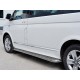 Пороги с площадкой нержавеющий лист 42 мм левый для Volkswagen Caravelle/Multivan/Transporter 2015-2023 артикул VCTL-0023123