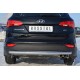 Защита заднего бампера 63 мм дуга для Hyundai Santa Fe 2012-2015 артикул HSFZ-001225