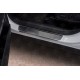 Накладки на пороги RUSSTAL зеркальные для Hyundai Santa Fe 2021-2023 артикул HYSFE21-01