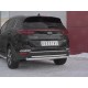 Защита заднего бампера двойная 63-42 мм дуга для Kia Sportage 2018-2022 артикул KSZ-003196