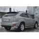 Пороги труба 76 мм для Lexus RX-300/330/350 2003-2008 артикул LRT-000395