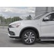 Защита передняя двойная 63-42 мм секции-дуга для Mitsubishi ASX 2017-2019 артикул MASZ-002955