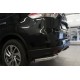 Защита задняя уголки 63 мм для Nissan X-Trail 2015-2018 артикул NXZ-002095