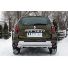 Защита заднего бампера 42 мм дуга для Renault Duster 2015-2021