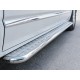 Пороги с площадкой алюминиевый лист 42 мм правый вариант 1 для Volkswagen Caravelle/Multivan/Transporter 2015-2023 артикул VCTL-0023151
