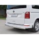 Защита заднего бампера овальная 75х42 мм для Volkswagen Caravelle/Multivan/Transporter 2015-2024 артикул VTCZ-002336