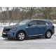 Защита передняя двойная с уголками и клыками 63-63 мм чёрная для Kia Sorento 2020-2023