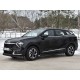 Защита передняя двойная 63-42 мм чёрная для Kia Sportage 2021-2023, кроме Style and X-Line 