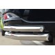 Защита задняя двойные уголки 63-42 мм секции для Chevrolet Tahoe 2013-2018 артикул CTRZ-001518