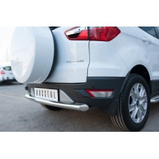 Защита заднего бампера 63 мм дуга для Ford Ecosport 2014-2018
