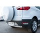 Защита заднего бампера 63 мм дуга для Ford Ecosport 2014-2018 артикул FEZ-002060