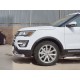 Защита переднего бампера 76 мм для Ford Explorer 2015-2017 артикул FEZ-002660