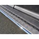 Пороги с площадкой алюминиевый лист 42 мм вариант 2 для Hyundai Creta 2016-2021 артикул HCRL-0024252