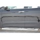 Пороги труба с накладками 76 мм вариант 1 для Hyundai Santa Fe 2012-2015 артикул HSFT-0012241