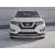 Защита переднего бампера 63 мм для Nissan X-Trail T32 2019-2022 артикул NXZ-003151