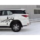 Защита заднего бампера двойная 76-42 мм для Toyota Fortuner 2020-2023 артикул TFRZ-003539