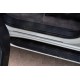 Накладки на пороги РусСталь шлифованный лист для Toyota Land Cruiser 200 2007-2011 артикул TOYLC07-02