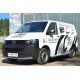 Пороги труба 63 мм вариант 2 левый для Volkswagen Transporter 2009-2015 артикул VTKT-0013972