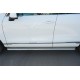Пороги с площадкой алюминиевый лист 42 мм вариант 1 для Volkswagen Touareg 2014-2017 артикул VWTL-0021311