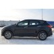 Пороги труба с накладками 76 мм вариант 2 для Hyundai Santa Fe 2012-2015 артикул HSFT-0012242