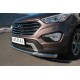 Защита переднего бампера 63 мм для Hyundai Santa Fe Grand 2014-2016 артикул HSFZ-002004