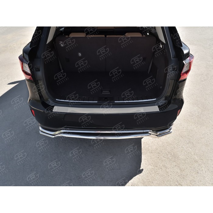 Накладка на задний бампер Russtal, зеркальная для Lexus RX 2015-2019 артикул LEXRXN-003478