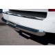 Защита заднего бампера 76 мм ступень для Lexus LX-570 2012-2015 артикул LLXZ-000868